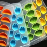 Frozen silicone, frozen, baby food, fruity supplement