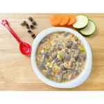 Baby pasta menu, 8 months or more, suitable for people who are allergic to milk and gluten.