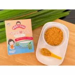 Organic rice powder in all flavors 3 Tilapia & Salmon Powder Box The menu starts for baby 6 months or more.