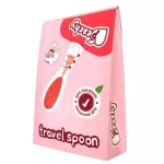 PEACHY TRAVEL SPOON spoon for putting with 1 piece of peachy food