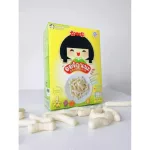 The minimum of 2 or more organeh, organic, mini crackers and germinated brown rice puffs. From Sangyod Organic rice