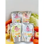 Stock fish, mackerel and organic mushrooms