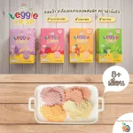 Farm love waffles, crispy brown rice, mixed vegetables and fruits for children 8 months or more.