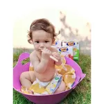 Children's developed snacks for 6 months or more. Namchow Happy Bites, free 1 apple, 21 grams.