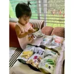 Crispy vegetables for children, difficult to eat vegetables for 100% organic health.