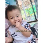 Organic mixed carrots & apples Child Development Candy, 6 months or more, mini cracker, Sangyod rice