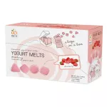 Sell ​​24 boxes. WEL-B Freeze-Dried Yogurt Strawberry 42g. Strawberry flavor 42g - Children's dessert snacks Free healthy desserts