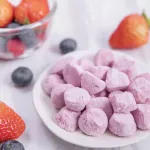 Selling 48 sachets. Welze-Dried Yogurt Mixed Berry 20g. Crispy yogurt. 20G Ryberry Berry - Children's dessert snacks Free healthy desserts