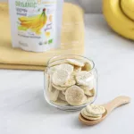 WEL-B Freeze-Dried Banana Organic 18G Crispy Banana 18G. Welb Pack 6 Pack Snacks Children Free healthy desserts, no oil, not heat.