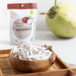 WEL-B Freeze-Dried Coconut 30g. Crispy coconut 30 grams. Pack 6 sachets-Children's dessert dessert