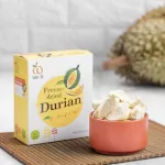 WEL-B Freeze-Dried Durian 30g. Durian, Valeba 30 grams-Snacks for children Free healthy desserts, no oil, do not use heat, easily digested, useful.