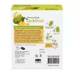 WEL-B Freeze-Dried Jackfruit 25g. Crispy Jackfruit, Valeb 25 grams-Children Free healthy desserts, no oil, do not use heat, easily digested, useful.