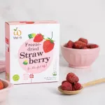 WEL-B Freeze-Dried Strawberry 30g. Strawberry Crispy Valeba 30 grams