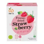 WEL-B Freeze-Dried Strawberry 30g. Strawberry Crispy Valeba 30 grams