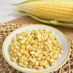 WEL-B Freeze-Dried Sweet Corn 15g. Crispy corn 15g. Pack 6 sachets-Children's dessert snacks Free healthy desserts, free of oil, easily digested