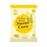 WEL-B Freeze-Dried Sweet Corn 15g. Crispy corn 15g. Pack 6 sachets-Children's dessert snacks Free healthy desserts, free of oil, easily digested