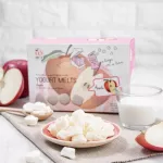 Wel-B Yogurt Melts Apple 42g. Flavored yogurt, apple flavor 42g, snacks, snacks, children's desserts for children. Free healthy desserts, no oil, not heat.