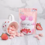 Wel-b yogurt melts strawberry 20g. Crispy yogurt Strawberry flavor 20g 6 sachets- Children's dessert snacks Free healthy desserts