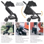 Ergobaby รถเข็นเด็กกะทัดรัดขึ้นเครื่องได้ รุ่น Metro Compact City Stroller สี ฟ้า EGMETROEU4