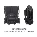 Ergobaby รถเข็นเด็กกะทัดรัดขึ้นเครื่องได้ รุ่น Metro Compact City Stroller สี ฟ้า EGMETROEU4