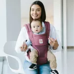 ErgoBaby เป้อุ้มพร้อมเบาะรุ่น Hip Seat ผ้าระบายความร้อน Cool Air Mesh สี Plum