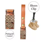 Luxurious Shoes Clip Pink Gold Camel that escaped shoes or things with a wheelchair