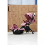 รถเข็นเด็ก 2 in 1 มาพร้อมคาร์ซีท น้ำหนักเบา