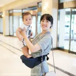 Ergobaby - HIP SEAT COOL AIR MESH Oxford Blue