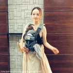 ERGOBABY OMNI 360 Baby Powder, Classic Weave cooling fabric