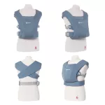 Ergobaby Newborn Baby Embrace Oxford Blue EGBCEMAOXBLU