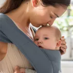 Ergobaby Newborn Baby Embrace Oxford Blue EGBCEMAOXBLU