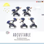 QTUS DuetPro Stroller รถเข็นเด็ก  2 ที่นั่ง