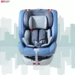 PAPA Car Seat E -Cupe can rotate 360 ​​degrees. Suitable for newborns - 12 years. Weight up to 36 kg. ISOFIX system.