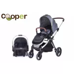 COOPER Baby Model All In One Car Seat Car The wheelchair can push on both sides of the genuine. Guaranteed 2 years.
