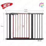 Two-layer lock staircase, size 107-117 cm. No need to penetrate the wall.