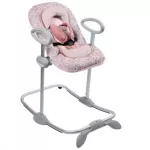 BEABA Multipurpose Rocking Chair Up & Down Bouncer III Pink Liberty