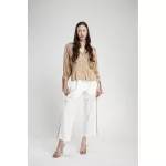 Queencows shirt for Linda V Top Beige