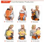 todbi เป้อุ้มเด็ก เป้อุ้มฮิปซีท เป้อุ้มมีที่นั่ง รุ่น fly B7 Hipseat Carrier