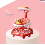 FIN, the duck moving car, can be adjusted, model CAR-6293B, a walking car for children. With a toy tray