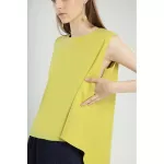 Ayn Solid Arm Vest Lime