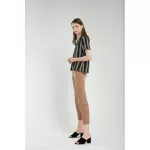 Kelly V Neck Top Black