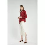 Rachel Bow Blouse Red