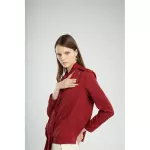 Rachel Bow Blouse Red