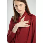 Rachel Bow Blouse Red