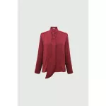 Rachel Bow Blouse Red