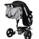 Lassig Neckline Bag, Black Mélange