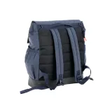 LASSIG VINTAGE LITTLE ONE & ME DIAPER BACKPACK REFLECTIVE BIG, NAVY