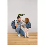 Lassig Vintage Little One & Me Kids Backpack Reflective Small, Navy