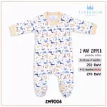 ZUPER MOM Bear Baby Set, Zip 2 Way Zipper Newborn baby dress Body suit for children 0-12 months