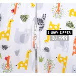 ZUPER MOM Bear Baby Set, Zip 2 Way Zipper Newborn baby dress Body suit for children 0-12 months